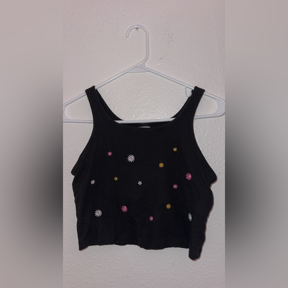 PINK Victoria's Secret Black Tank Top